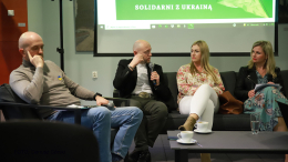 Ważna dyskusja w SCK: Ukraińcy potrzebują normalności. [VIDEO]