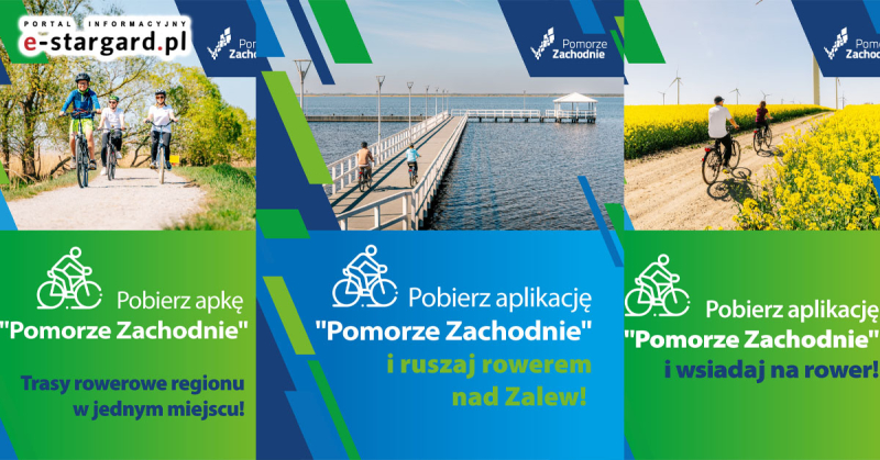 Pomorze Zachodnie - nowa aplikacja dla rowerzystów. Poprowadzi wokół Zalewu Szczecińskiego i innymi pięknymi trasami