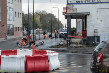 Co dzieje się na przebudowie ul. Barnima i budowie Park&Ride? Finał inwestycji coraz bliżej. [VIDEO]