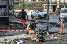 Co dzieje się na przebudowie ul. Barnima i budowie Park&Ride? Finał inwestycji coraz bliżej. [VIDEO]