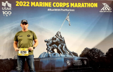 ?Poland - good job!? Żołnierz 14 ZBOT w maratonie Marines w Waszyngtonie