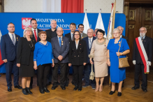 Złote Medale za zasługi dla Stowarzyszenia Polaków Represjonowanych przez III Rzeszę Niemiecką.