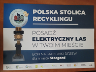 Polska Stolica Recyklingu: medal oraz bon na sadzonki dla Stargardu. [VIDEO]