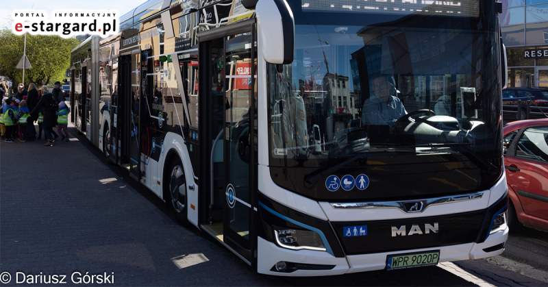 Na ulicach Stargardu pojawił się elektryczny autobus