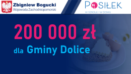 Posiłek w domu i szkole ? ponad 1,5 mln zł dla Powiatu Stargardzkiego