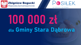 Posiłek w domu i szkole ? ponad 1,5 mln zł dla Powiatu Stargardzkiego