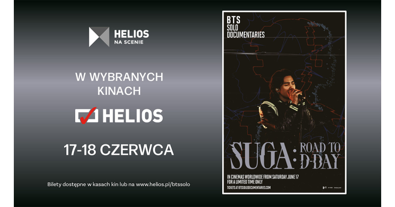 Helios na Scenie prezentuje „SUGA: Road to D-DAY” & „j-hope IN THE BOX”