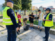 Bezpieczna droga do szkoły pod czujnym okiem policjantów