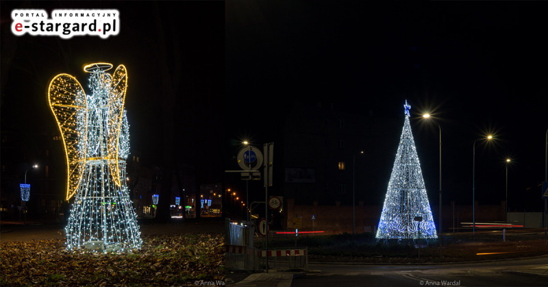 Będą nowe świąteczne iluminacje w Stargardzie