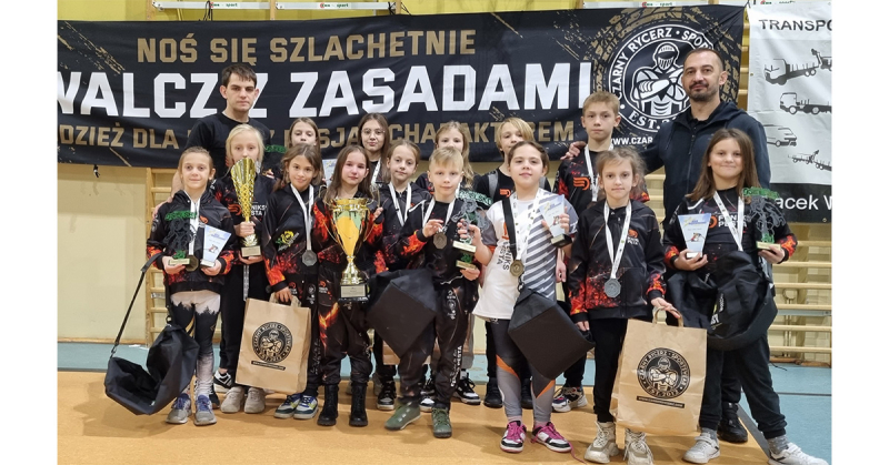 Zapaśniczki LKS Feniks PESTA Stargard najlepsze w Wrestling Tour U14 2023