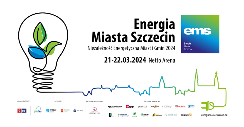 Niezależność Energetyczna Miast i Gmin 2024 – Szczecin zaprasza samorządy  na konferencję