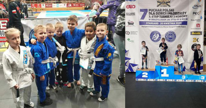 7 Puchar Polski w Brazylijskim Jiu Jitsu Gi &NoGi i worek medali dla stargardzkiego klubu