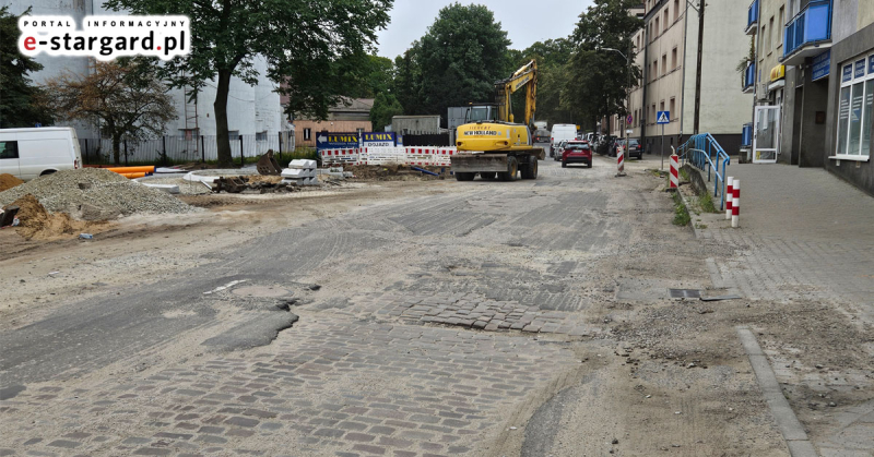 Sfrezowana ul. Okrzei. „Zostaliśmy zaskoczeni przez wykonawcę”