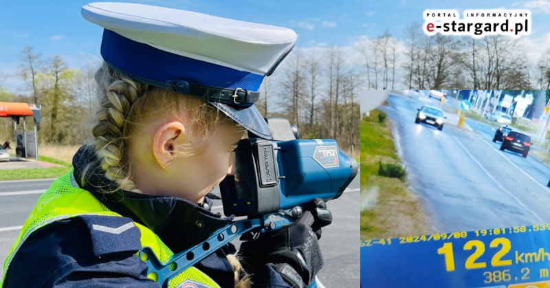 Pośpiech nie popłaca! Pędził z prędkością 122 km/h w terenie zabudowanym- stracił prawo jazdy i musi zapłacić wysoki mandat