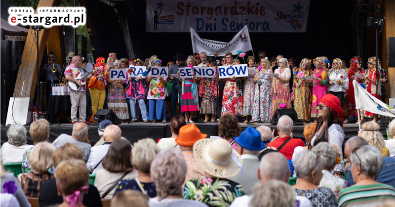 KOLOROWE ŚWIĘTOWANIE STARGARDZKICH SENIORÓW. [VIDEO]