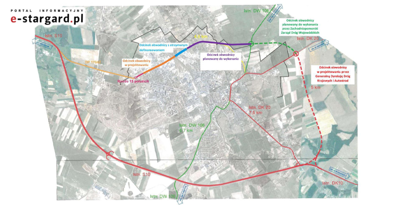 Jest wykonawca dokumentacji na dalszy ciąg obwodnicy Stargardu
