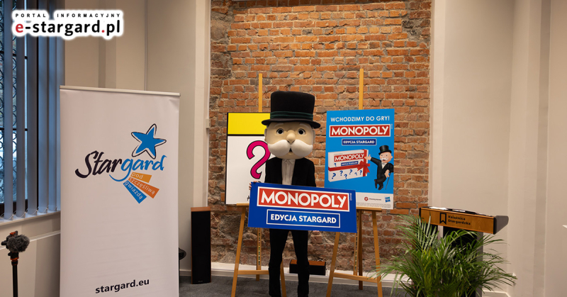 Monopoly Stargard dostępne od 14 grudnia! Do kupienia na jarmarku świątecznym. [VIDEO]