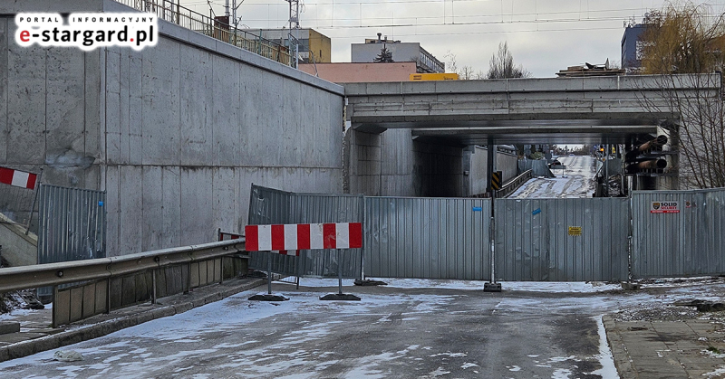 Od wtorku zamiana zamkniętych wiaduktów w Stargardzie. Jak idą prace?