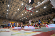 Koszmarna połowa trzeciej kwarty i było po meczu PGE Spójni Stargard z Anwilem Włocławek