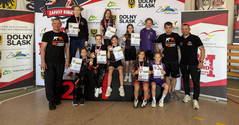 Weekend na zawodach Feniks PESTA Stargard – medale ze Śląska i zawody młodzików