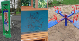 Wandale niszczą stargardzkie place zabaw