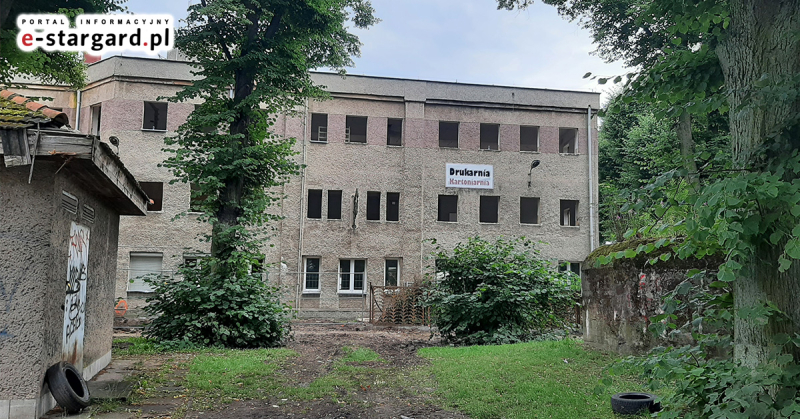 Szczeciński deweloper zamienia drukarnię przy ul. Andersa na mieszkania. Prace trwają