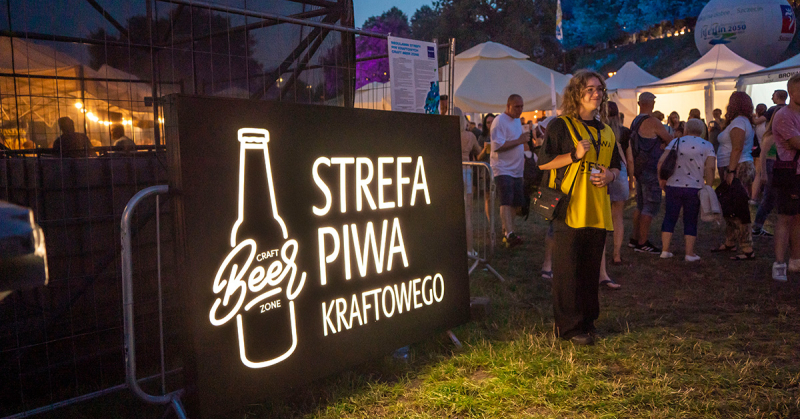 Żagle 2025_Strefa Piwa Kraftowego
