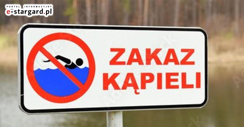 Kąpiel w Miedwiu zakazana. Wywieszono czerwoną flagę
