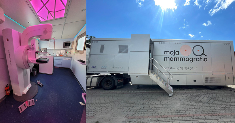 Mammobusy w trasie! Skorzystaj i zbadaj piersi