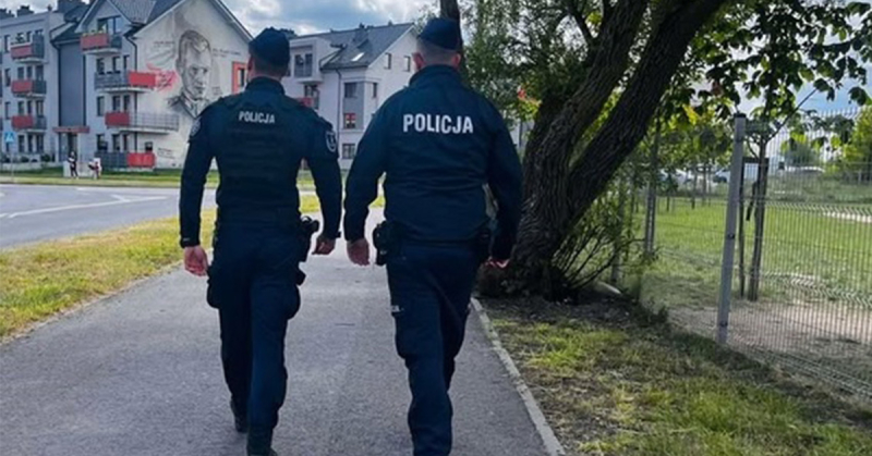 Bezpieczny Powiat – policjanci wspierani przez funkcjonariuszy adaptacji zawodowej dbają o bezpieczeństwo mieszkańców