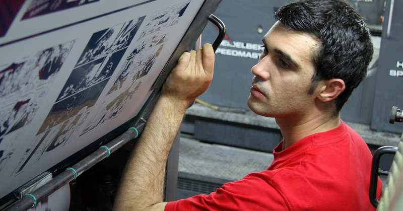 Etapy powstawania książki w drukarni cyfrowej