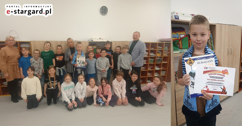 Mały - wielki bohater ze Szkoły Podstawowej nr 3 w Stargardzie