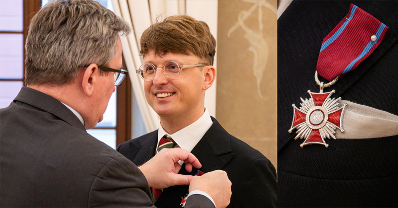 Srebrny Krzyż dla Bartosza