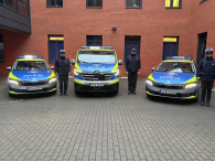 Stargardzcy policjanci otrzymali 8 nowych radiowozów