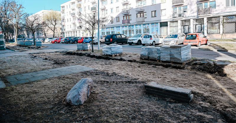 Kolejne chodniki w remoncie