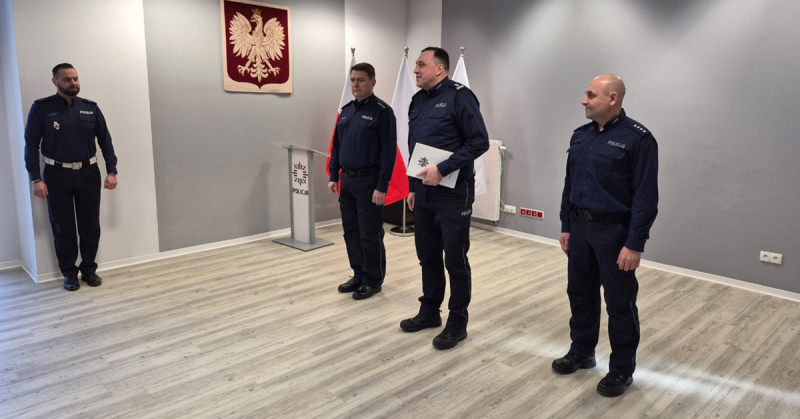 Zmiany kadrowe w Komendzie Powiatowej Policji w Stargardzie