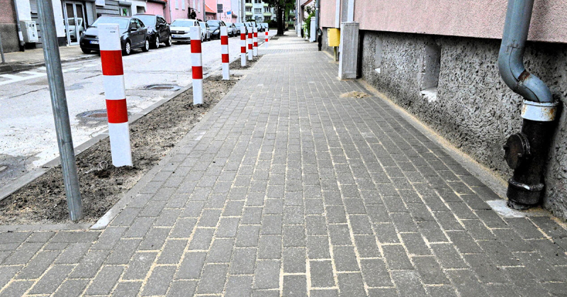 Serbska – chodniki gotowe