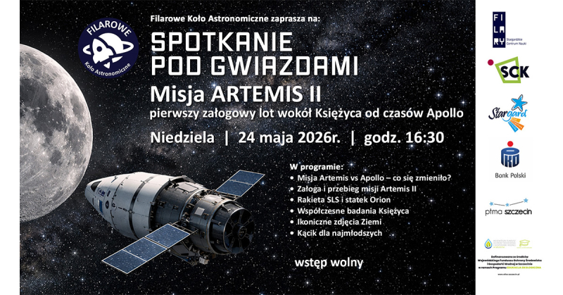 SCN FILARY: Spotkanie pod gwiazdami” – czas na Artemis II