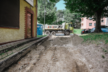 Starówka – chodnik w remoncie