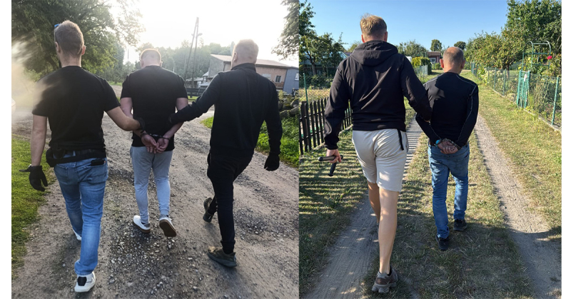 Poszukiwani listami gończymi zatrzymani przez stargardzkich policjantów