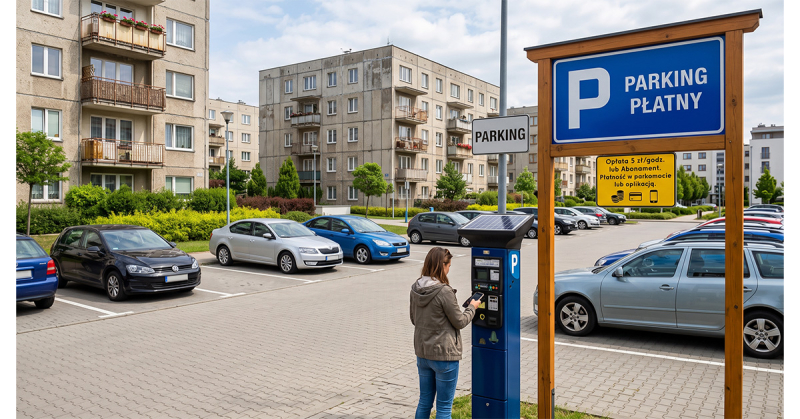 Płatne parkingi na Osiedlu Zachód obniżą czynsze? Spółdzielnia wyjaśnia