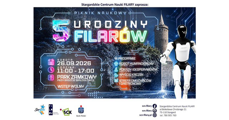Robot humanoidalny poprowadzi urodziny FILARÓW!