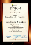 Uczeń Zespołu Szkół nr 2 w Stargardzie laureatem Ogólnopolskiego Konkursu Statystycznego