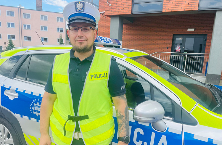 Nie dał złodziejowi żadnych szans – policjant czujny nawet poza służbą
