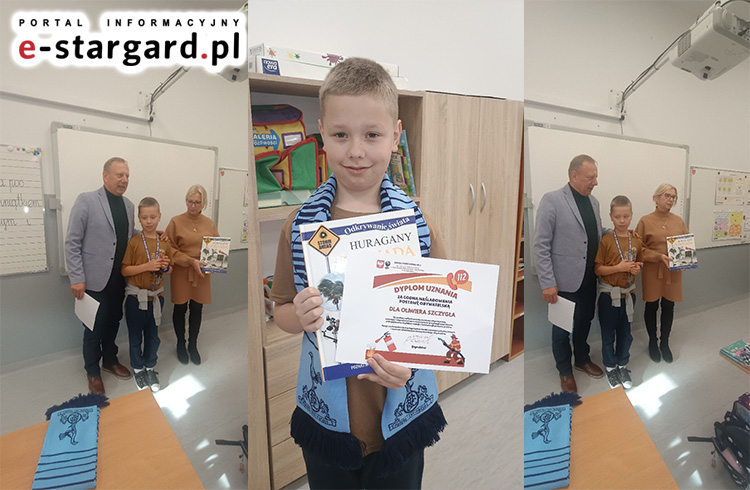 Mały - wielki bohater ze Szkoły Podstawowej nr 3 w Stargardzie