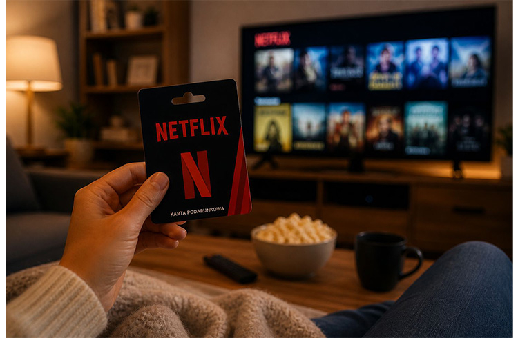Kino domowe na wyciągnięcie ręki. Dlaczego karta podarunkowa Netflix to prezent idealny dla każdego?